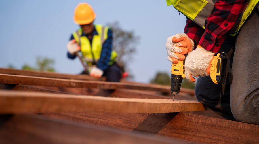 Professional New roof installation in Keshena, WI